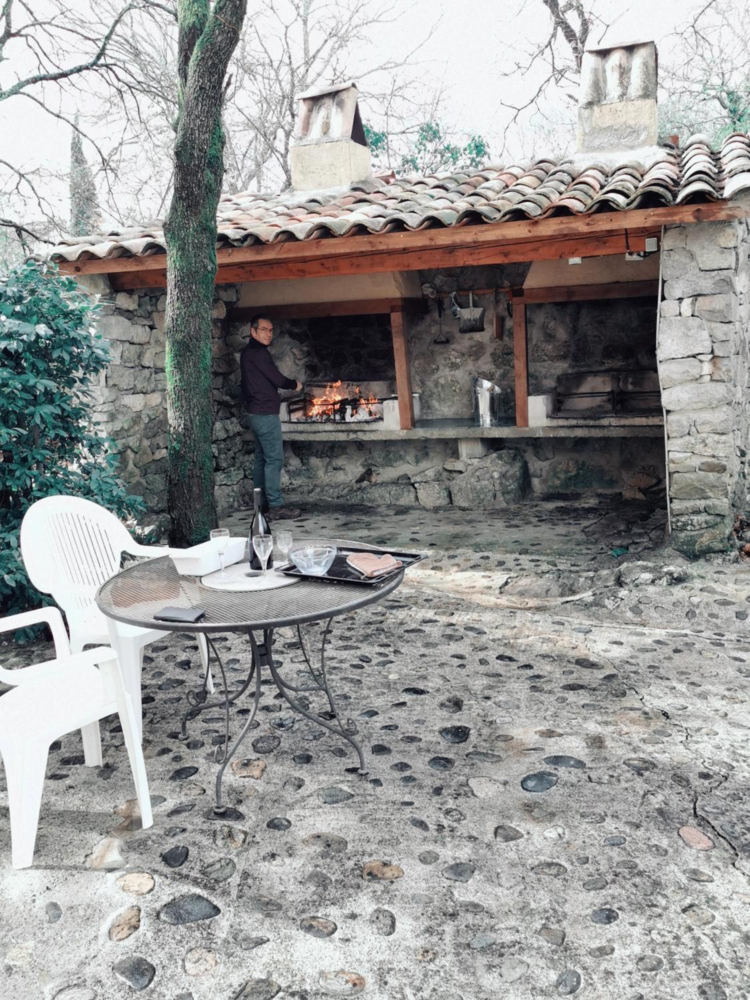 Gites La Bambouseraie Labeaume Esterno foto